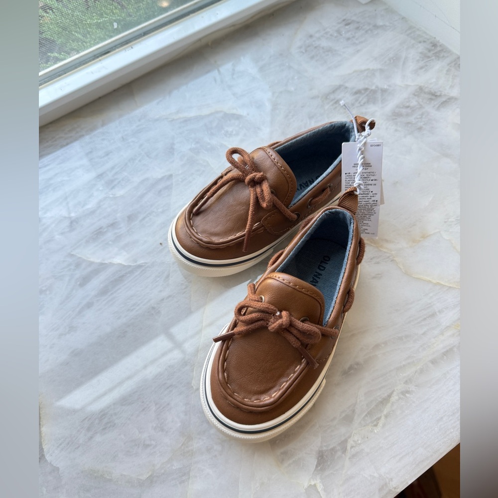 Old Navy Tan Kids Dress Shoes